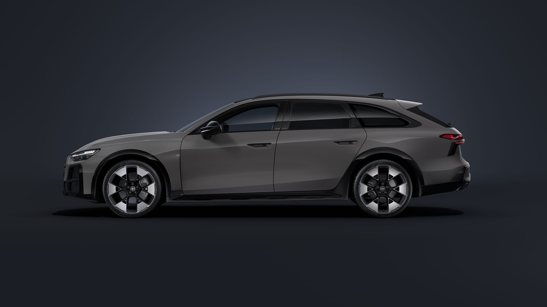 Audi A6 allroad in der Seitenansicht